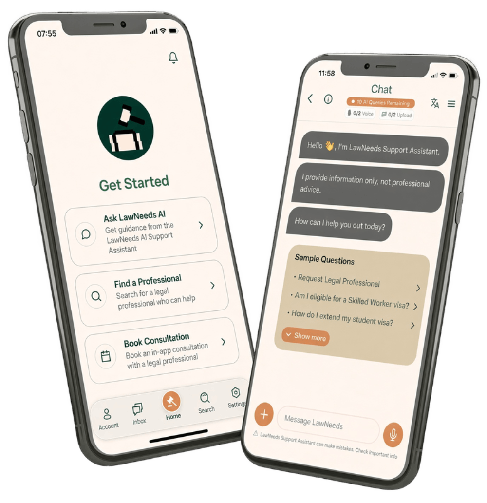 LawNeeds app